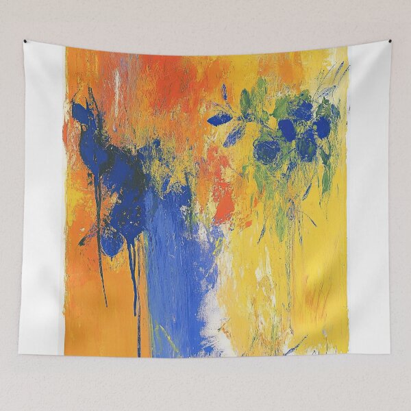 Item preview, Original Paintings by Cy Twombly, Cy Twombly Color Landscape Art designed and sold by OilArtLittle.
