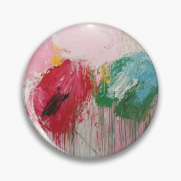 Item preview, Original Paintings by Cy Twombly, Cy Twombly Color Landscape Art designed and sold by OilArtLittle.