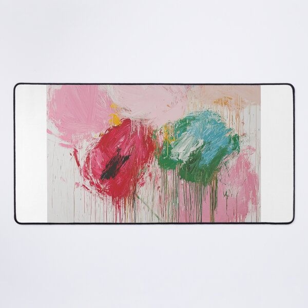 Item preview, Original Paintings by Cy Twombly, Cy Twombly Color Landscape Art designed and sold by OilArtLittle.