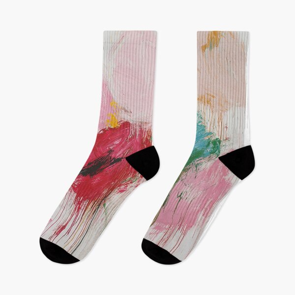 Item preview, Original Paintings by Cy Twombly, Cy Twombly Color Landscape Art designed and sold by OilArtLittle.