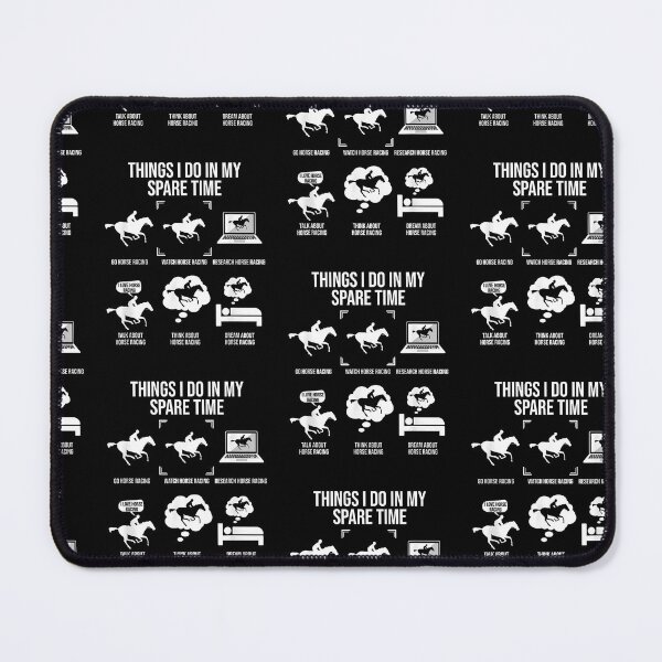 Item preview, Things I Do In My Spare Time, Funny Horse Racing Lover designed and sold by Goleon12.