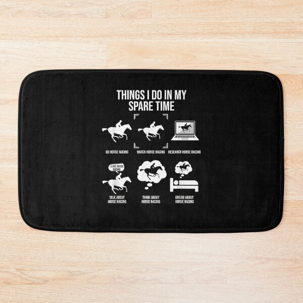 Item preview, Things I Do In My Spare Time, Funny Horse Racing Lover designed and sold by Goleon12.
