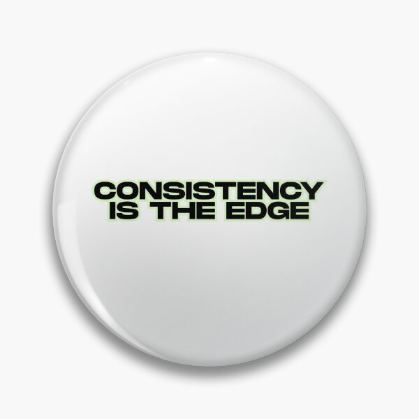Item preview, Consistency Is the Edge – Minimalist Discipline & Competitive Mindset Quote designed and sold by AXIS-EQUILIBRIO.