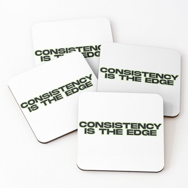 Item preview, Consistency Is the Edge – Minimalist Discipline & Competitive Mindset Quote designed and sold by AXIS-EQUILIBRIO.