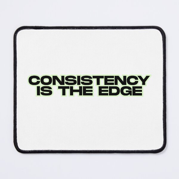 Item preview, Consistency Is the Edge – Minimalist Discipline & Competitive Mindset Quote designed and sold by AXIS-EQUILIBRIO.