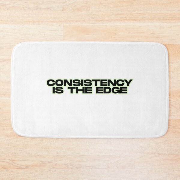 Item preview, Consistency Is the Edge – Minimalist Discipline & Competitive Mindset Quote designed and sold by AXIS-EQUILIBRIO.