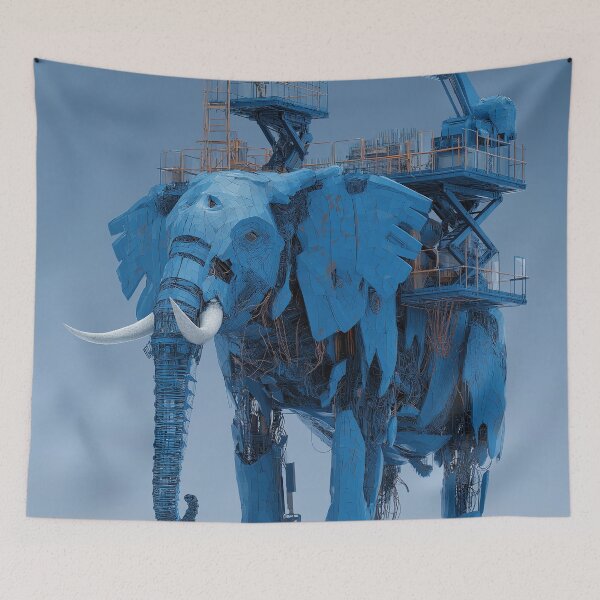 Item preview, Blue Steel Mammoth Under Construction designed and sold by Venon28.