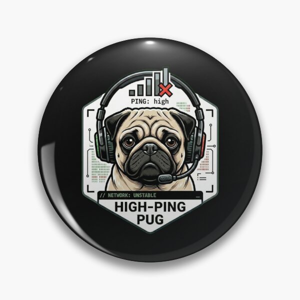 Item preview, High-Ping Pug designed and sold by Christopher Faxon.
