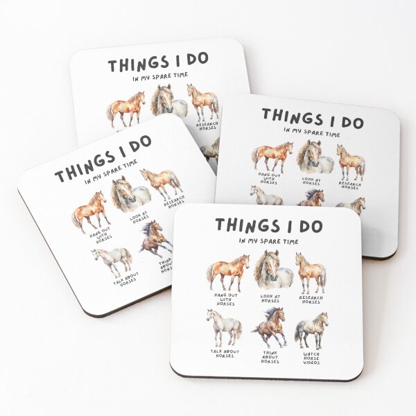 Item preview, Horse Things I Do in My Leisure Time designed and sold by Goleon12.