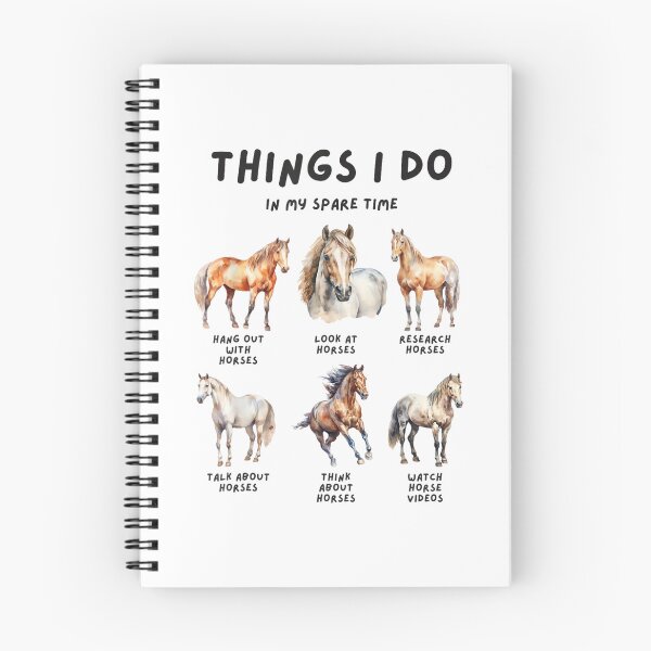 Item preview, Horse Things I Do in My Leisure Time designed and sold by Goleon12.
