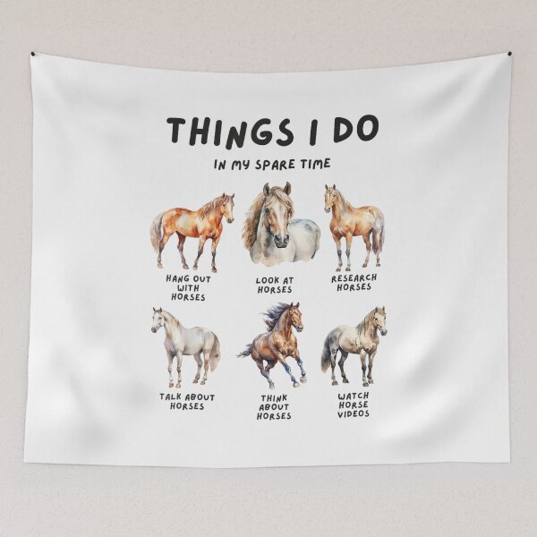 Item preview, Horse Things I Do in My Leisure Time designed and sold by Goleon12.