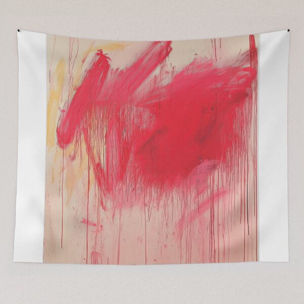 Item preview, Original Paintings by Cy Twombly, Cy Twombly Color Landscape Art designed and sold by OilArtLittle.