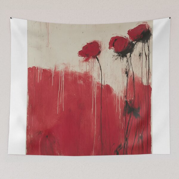 Item preview, Original Paintings by Cy Twombly, Cy Twombly Color Landscape Art designed and sold by OilArtLittle.
