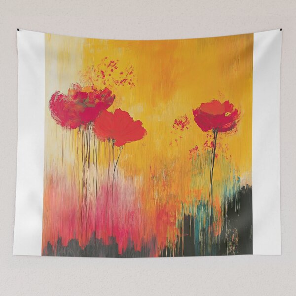 Item preview, Original Paintings by Cy Twombly, Cy Twombly Color Landscape Art designed and sold by OilArtLittle.