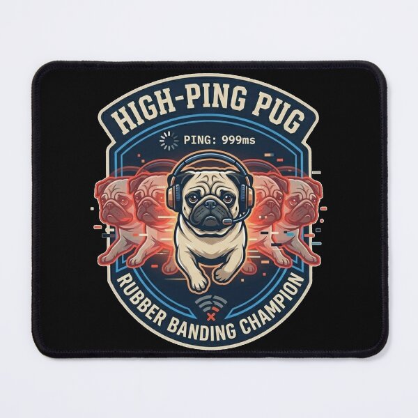 Item preview, High-Ping Pug Rubber Banding Champion designed and sold by Christopher Faxon.