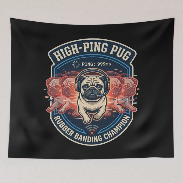 Item preview, High-Ping Pug Rubber Banding Champion designed and sold by Christopher Faxon.