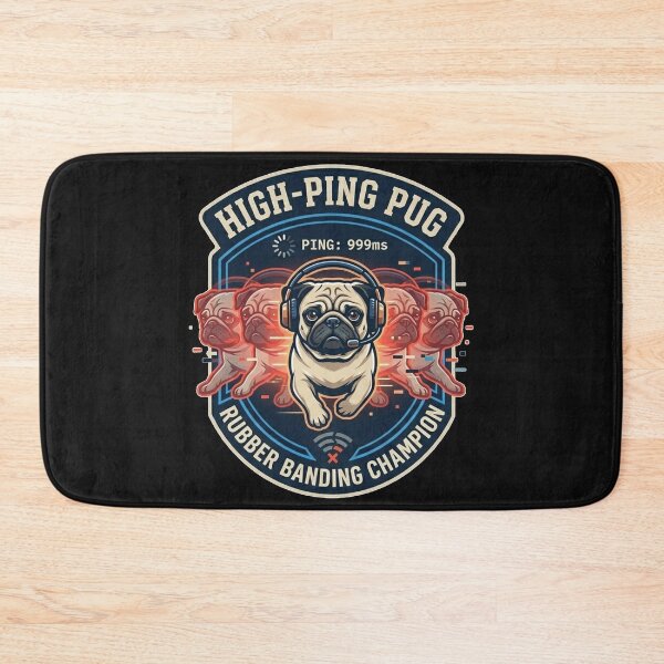 Item preview, High-Ping Pug Rubber Banding Champion designed and sold by Christopher Faxon.