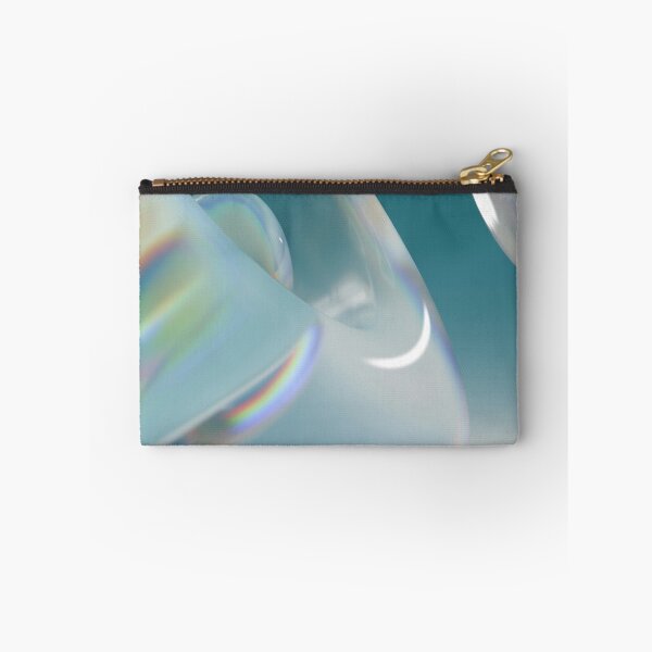 Item preview, Iridescent Glass Shapes with Rainbow Reflections designed and sold by Zelmaroof.