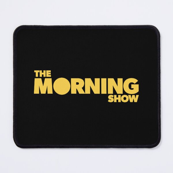 Item preview, The Morning Show Yellow Bold Typography Logo designed and sold by billyawoodwrd.