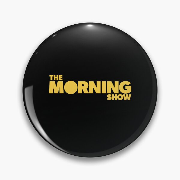 Item preview, The Morning Show Yellow Bold Typography Logo designed and sold by billyawoodwrd.