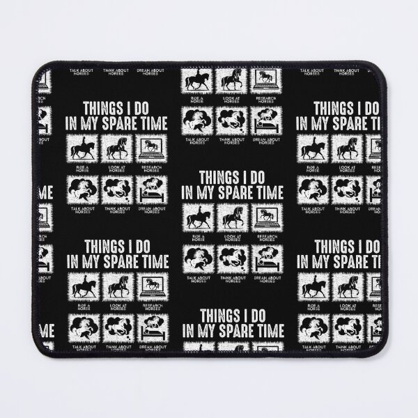 Item preview, Things I Do in My Spare Time, Funny Equestrian Horse Lover designed and sold by Goleon12.
