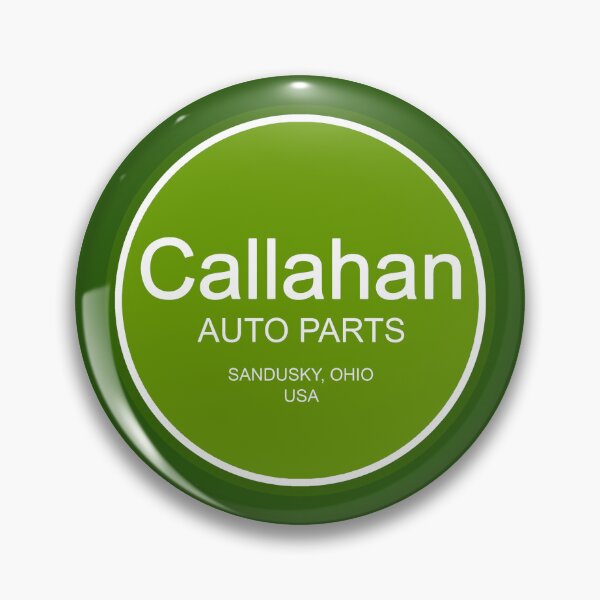 Item preview, Callahan Green Button designed and sold by Normbot2000.