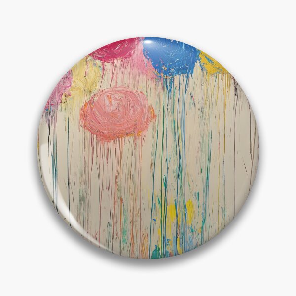 Item preview, Original Paintings by Cy Twombly, Cy Twombly Color Landscape Art designed and sold by OilArtLittle.