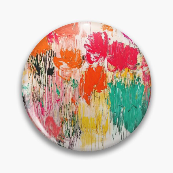 Item preview, Original Paintings by Cy Twombly, Cy Twombly Color Landscape Art designed and sold by OilArtLittle.