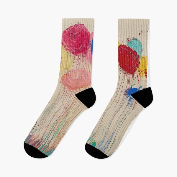 Item preview, Original Paintings by Cy Twombly, Cy Twombly Color Landscape Art designed and sold by OilArtLittle.