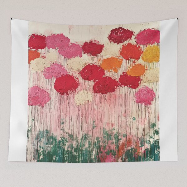 Item preview, Original Paintings by Cy Twombly, Cy Twombly Color Landscape Art designed and sold by OilArtLittle.