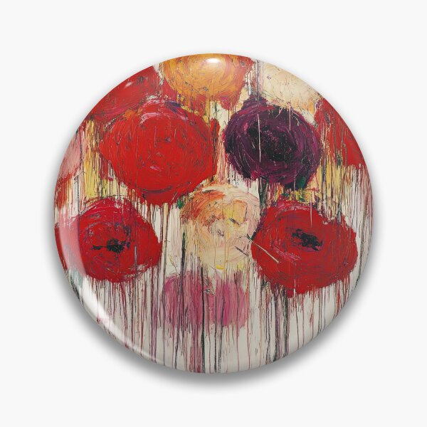Item preview, Original Paintings by Cy Twombly, Cy Twombly Color Landscape Art designed and sold by OilArtLittle.