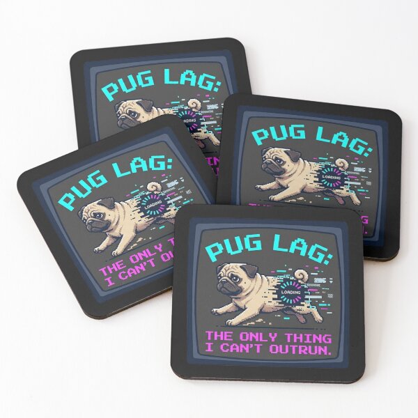Item preview, Pug Lag: The only thing I can't outrun designed and sold by Christopher Faxon.