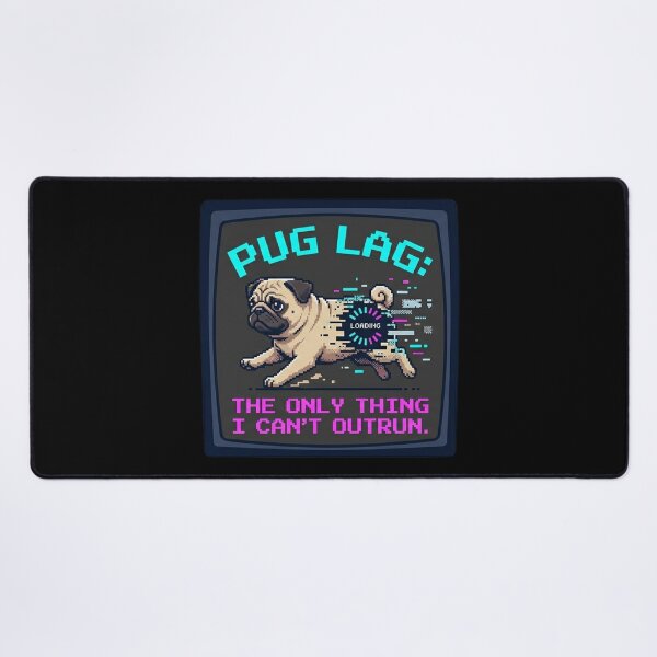 Item preview, Pug Lag: The only thing I can't outrun designed and sold by Christopher Faxon.