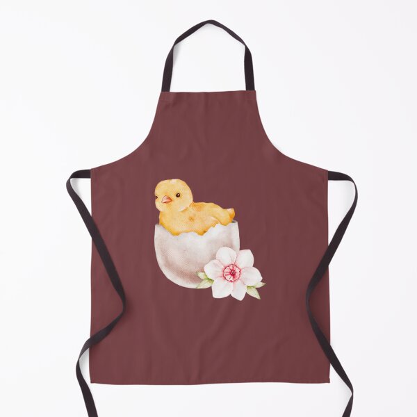 Item preview, Cute Baby Chick Hatching from Egg – Watercolor Spring Chick Design designed and sold by Artsy Corner.