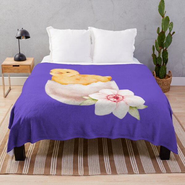 Item preview, Cute Baby Chick Hatching from Egg – Watercolor Spring Chick Design designed and sold by Artsy Corner.