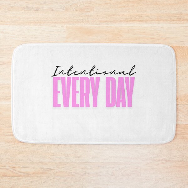 Item preview, Intentional Every Day – Minimalist Discipline & Mindful Living Quote designed and sold by AXIS-EQUILIBRIO.