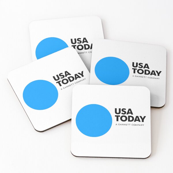 Item preview, USA Today Modern Blue Circle Logo designed and sold by billyawoodwrd.