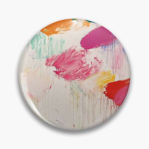 Item preview, Original Paintings by Cy Twombly, Cy Twombly Color Landscape Art designed and sold by OilArtLittle.