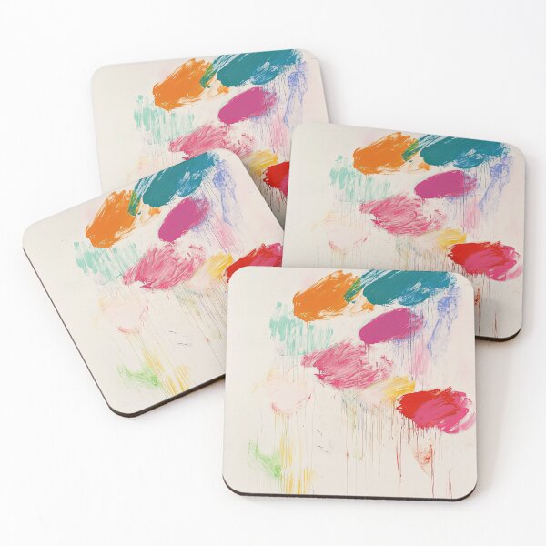 Item preview, Original Paintings by Cy Twombly, Cy Twombly Color Landscape Art designed and sold by OilArtLittle.