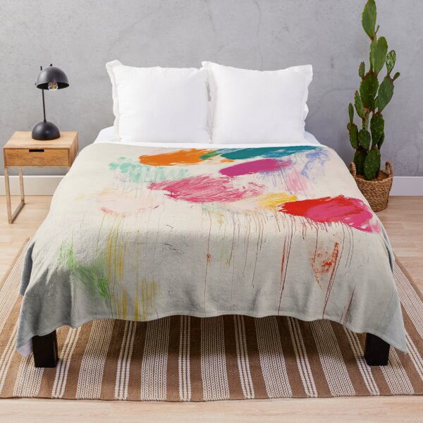 Item preview, Original Paintings by Cy Twombly, Cy Twombly Color Landscape Art designed and sold by OilArtLittle.