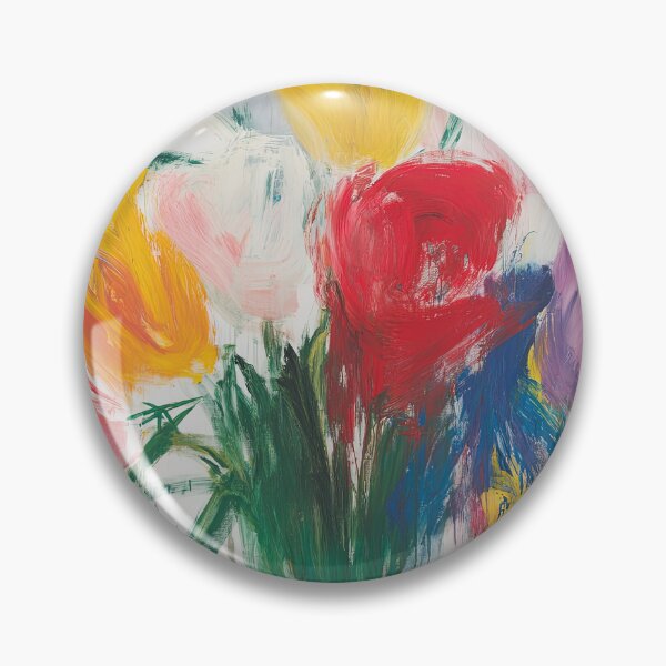 Item preview, Original Paintings by Cy Twombly, Cy Twombly Color Landscape Art designed and sold by OilArtLittle.