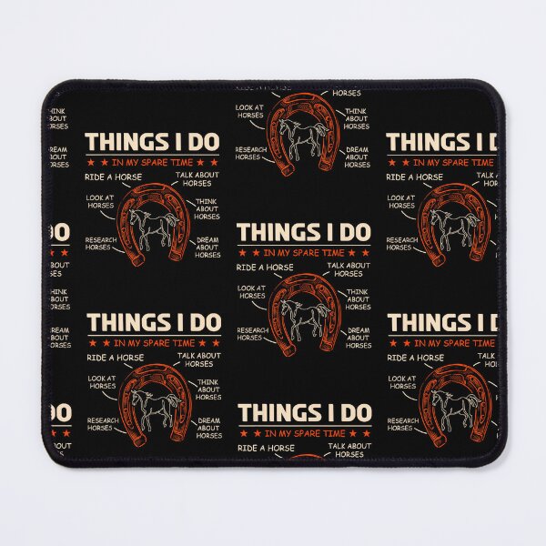 Item preview, Horse Things I Do In My Spare Time Funny Horses designed and sold by Goleon12.