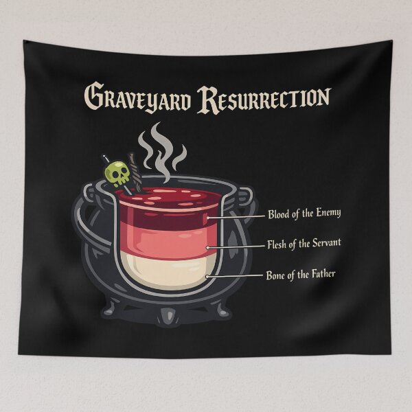 Item preview, Graveyard Resurrection Dark Ritual Potion designed and sold by agearb.