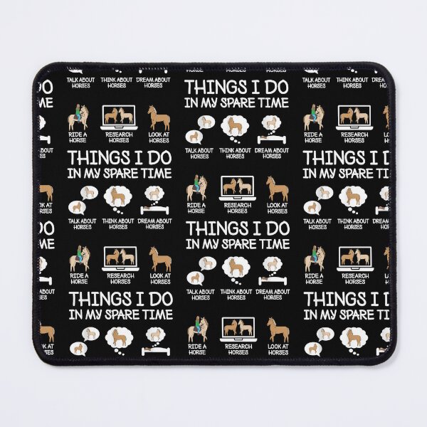 Item preview, Things I Do in My Spare Time Funny Horse Lovers Women Girls designed and sold by Goleon12.