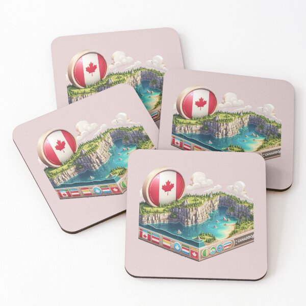 Item preview, Scenic Caves Ontario Four-Direction Panorama – Cute 3D Aerial Landmark Label | Pendragon Hobby Style  Tags  Scenic Caves Ontario, Canadian  designed and sold by PaintMeWorld.