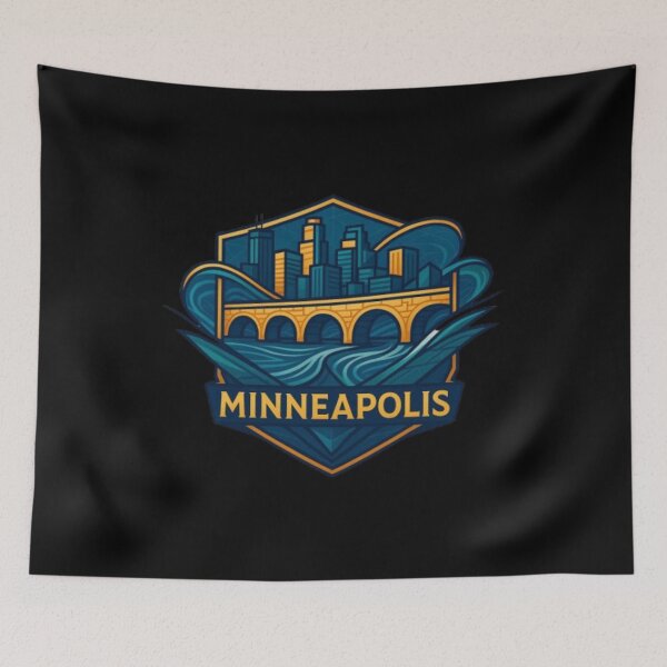 Item preview, Minneapolis – Travel & Tourism Guide | Mill City Museum, Stone Arch Bridge, Sculpture Garden, Minnehaha Falls & Outdoor Attractions designed and sold by Typologystudios.