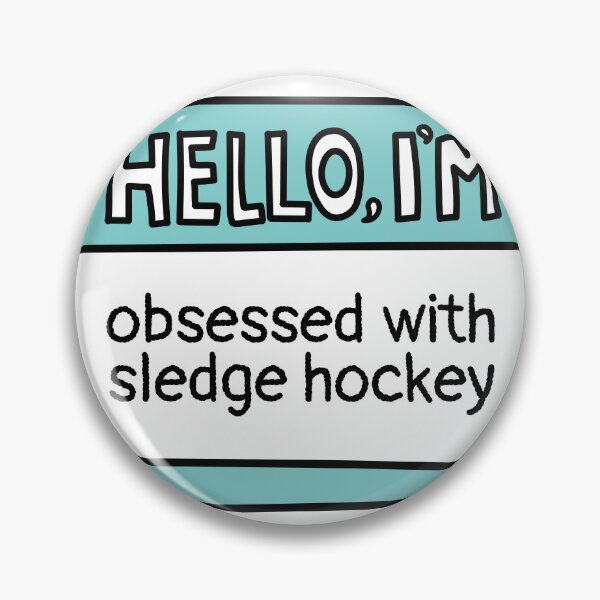 Item preview, I'm Obsessed With Sledge Hockey designed and sold by MaryAller.
