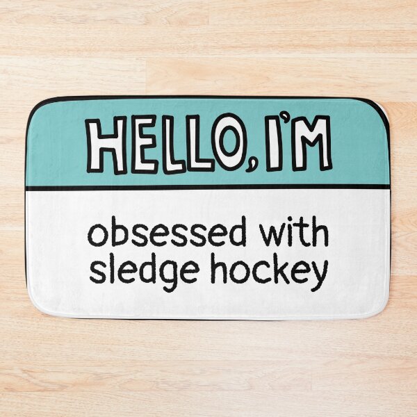 Item preview, I'm Obsessed With Sledge Hockey designed and sold by MaryAller.