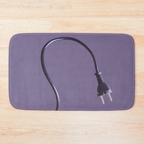 Item preview, Minimal Electric Plug Power Cable Illustration designed and sold by Arturo Daniel Garcia Palomo.