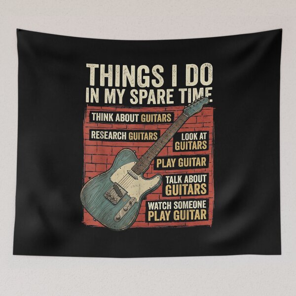 Item preview, Guitar Things I Do in My Spare Time Electric Guitarist designed and sold by Goleon12.